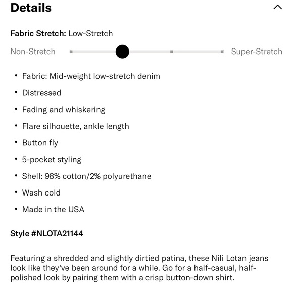 Nili Lotan Violette Jeans, size 27 - Picture 13 of 16